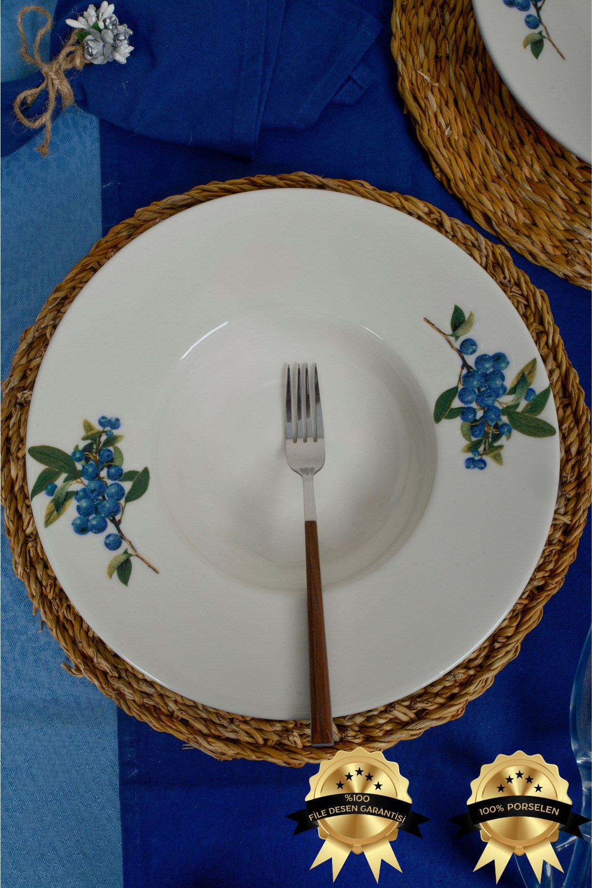 Arya 28cm Porselen Makarna Tabağı