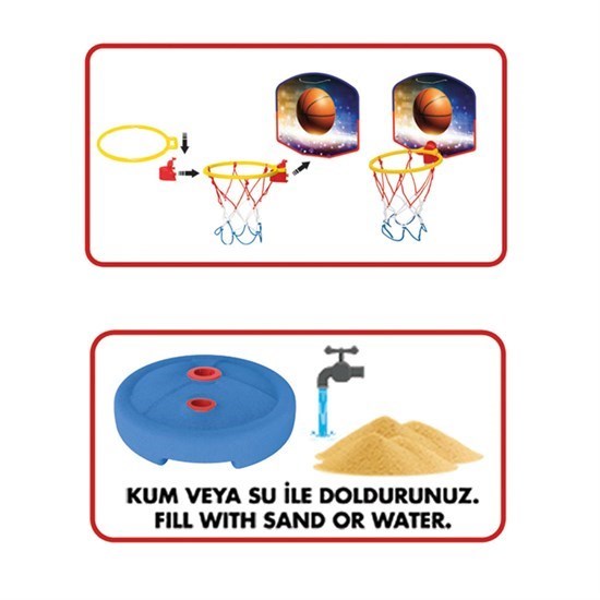 Küçük Ayaklı Basket Set-23707