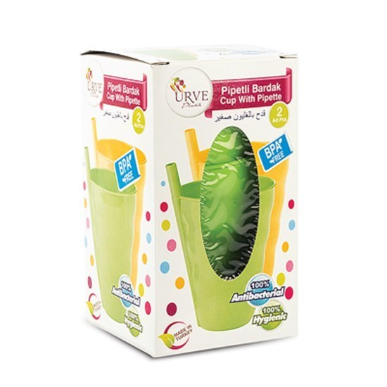 Kutulu Pipetli İkili Bardak-23913