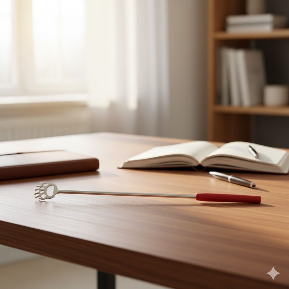 BUFFER® Pratik Kolay Teleskopik Metal Sırt Kaşıma Kaşağı Aleti Aparatı