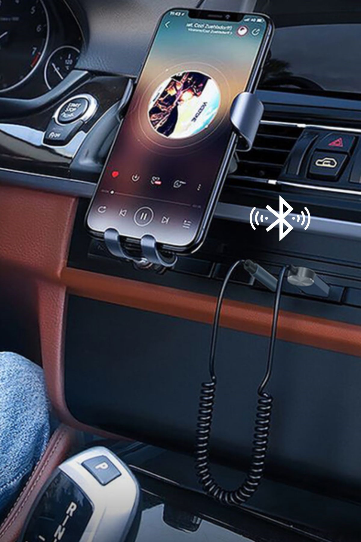Araba için Bluetooth Aux Alıcısı Wireless Araç Kiti — Veyo — görsel 7