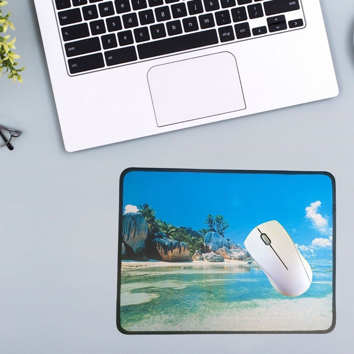 25x32 cm Küçük Boy Mouse Pad Manzara Ada — Veyo — görsel 4