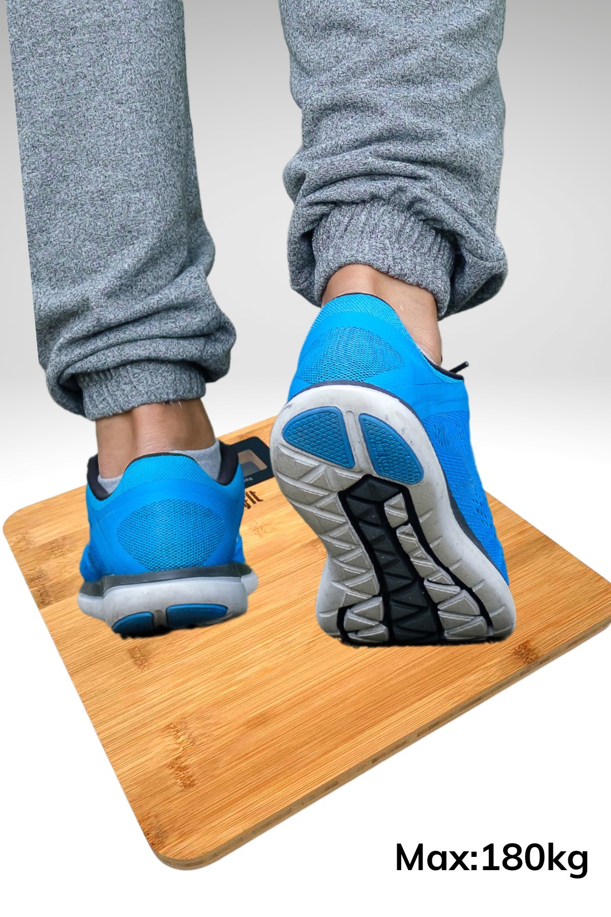 Techfit Bambu Banyo Baskülü Yüksek Hassasiyetli Darbelere Dijital Dayanıklı Terazi Tf 1065 M — Veyo — görsel 8