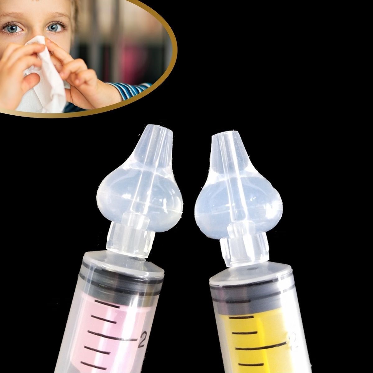 Yeniden Kullanılabilir, Manuel Burun Temizleyici 10ml Kapasiteli Burun Açıcı Şırınga — Veyo — görsel 5