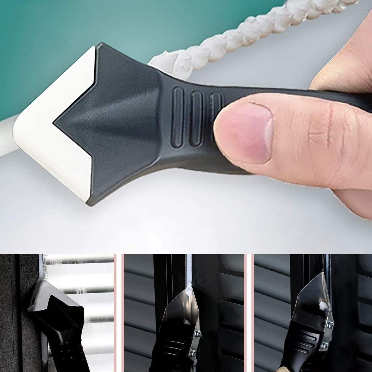 BUFFER® 3 ü 1 Arada Fayans Derz Silikon Kazıyıcı Sıyırıcı Ve Uygulayıcı Aparat — Atasan — görsel 3