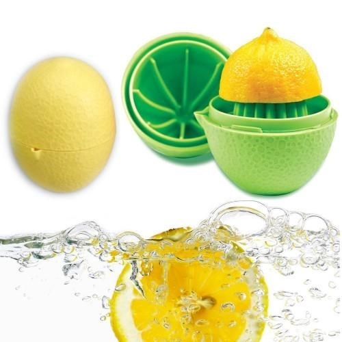 Hazneli Kapaklı Hijyenik Pratik Kolay Limon Sıkacağı Aparatı — Veyo — görsel 4