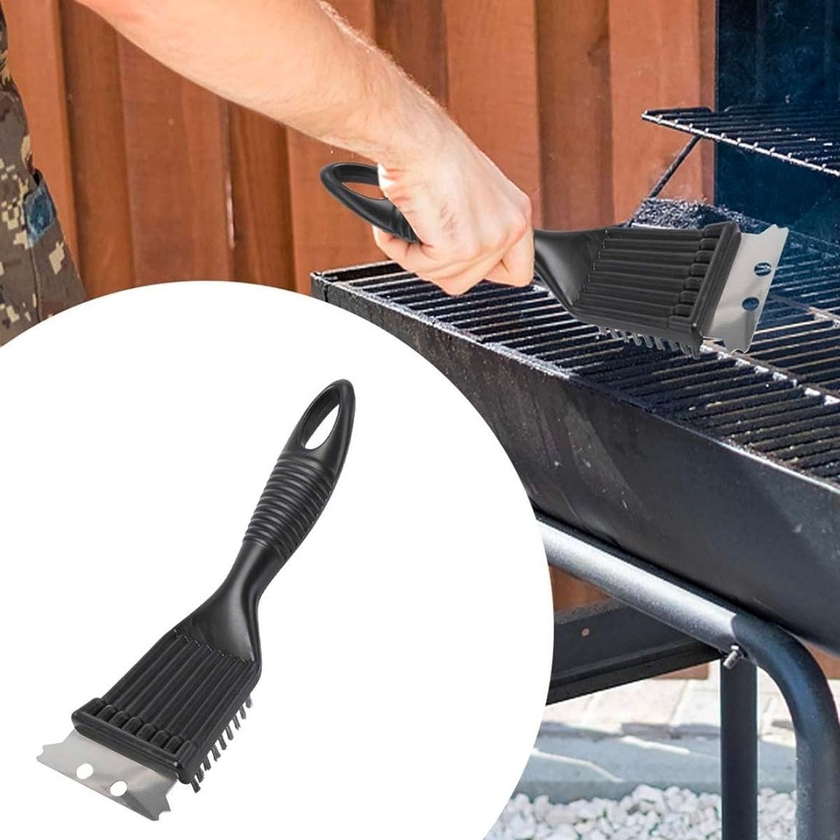 Mangal BBQ Temizlik Fırçası — Veyo — görsel 3