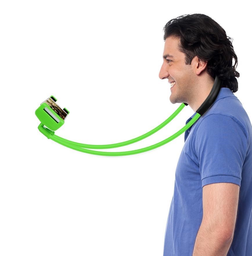 Boyuna Asılan Ergonomik 360 Derece Cep Telefonu Tutucu Stand — Veyo — görsel 8