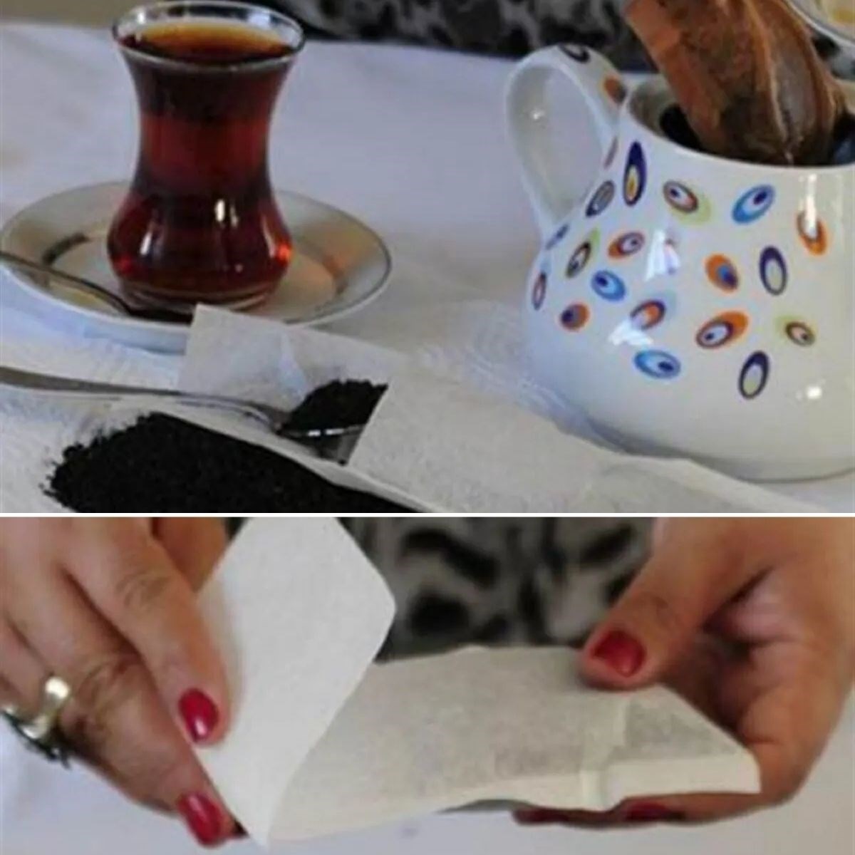 26 Adet Pratik Kullan At Çay,Bitki Çayı,Filtre Kahve Demleme Poşeti Süzgeci — Veyo — görsel 4
