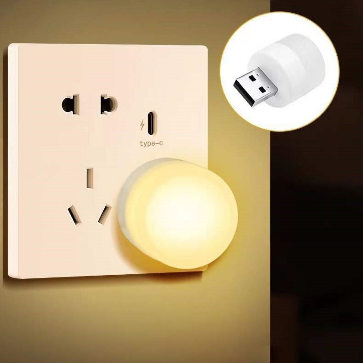 Mini Boy Usb Aydınlatma Led Göz Korumalı Okuma Işığı Mini Led Kolay Kullanılabilir Usb Gece Lambası — Veyo — görsel 3