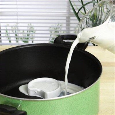 Süt Taşırmaz Uyarıcı Pratik Milk Saver Kaynama Uyarı Taşı Seramik Mutfak Aparatı Kullanışlı