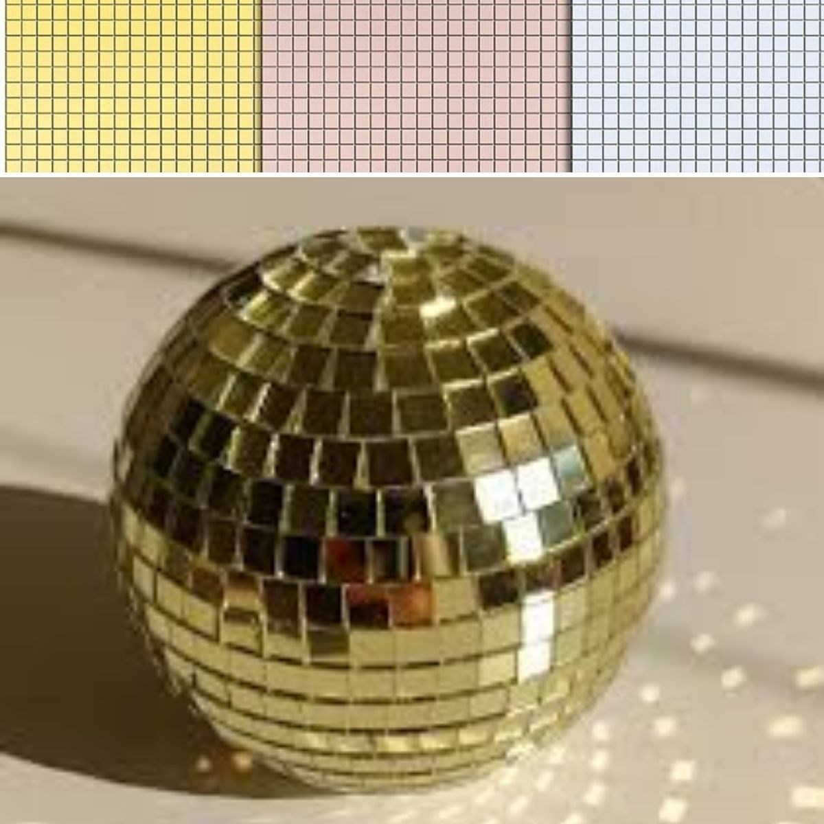 Kare Gold Cam Mozaik Fayans Çıkartmaları El İşi Kare Cam Fayans Kendinden Yapışkanlı Aynalı Dekor Panel 30x30 Cm — Veyo — görsel 3