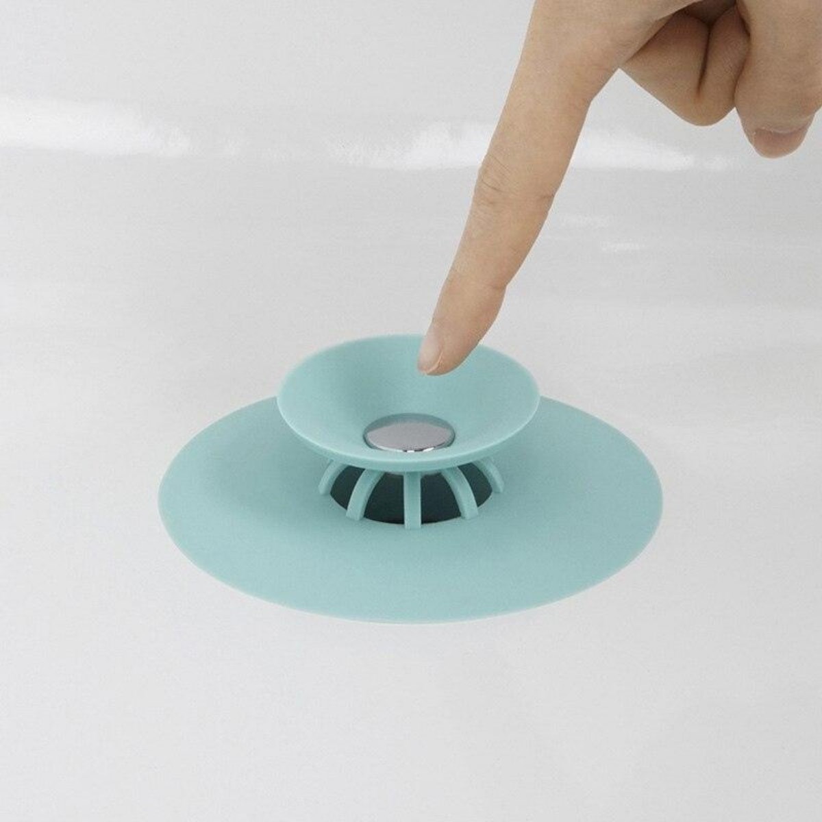 Silikon Malzeme Banyo Mutfak Gider Evye Lavabo İçine Çöp Tıpası Kaydırmaz Süzgeç Çeşitleri M — Veyo — görsel 8