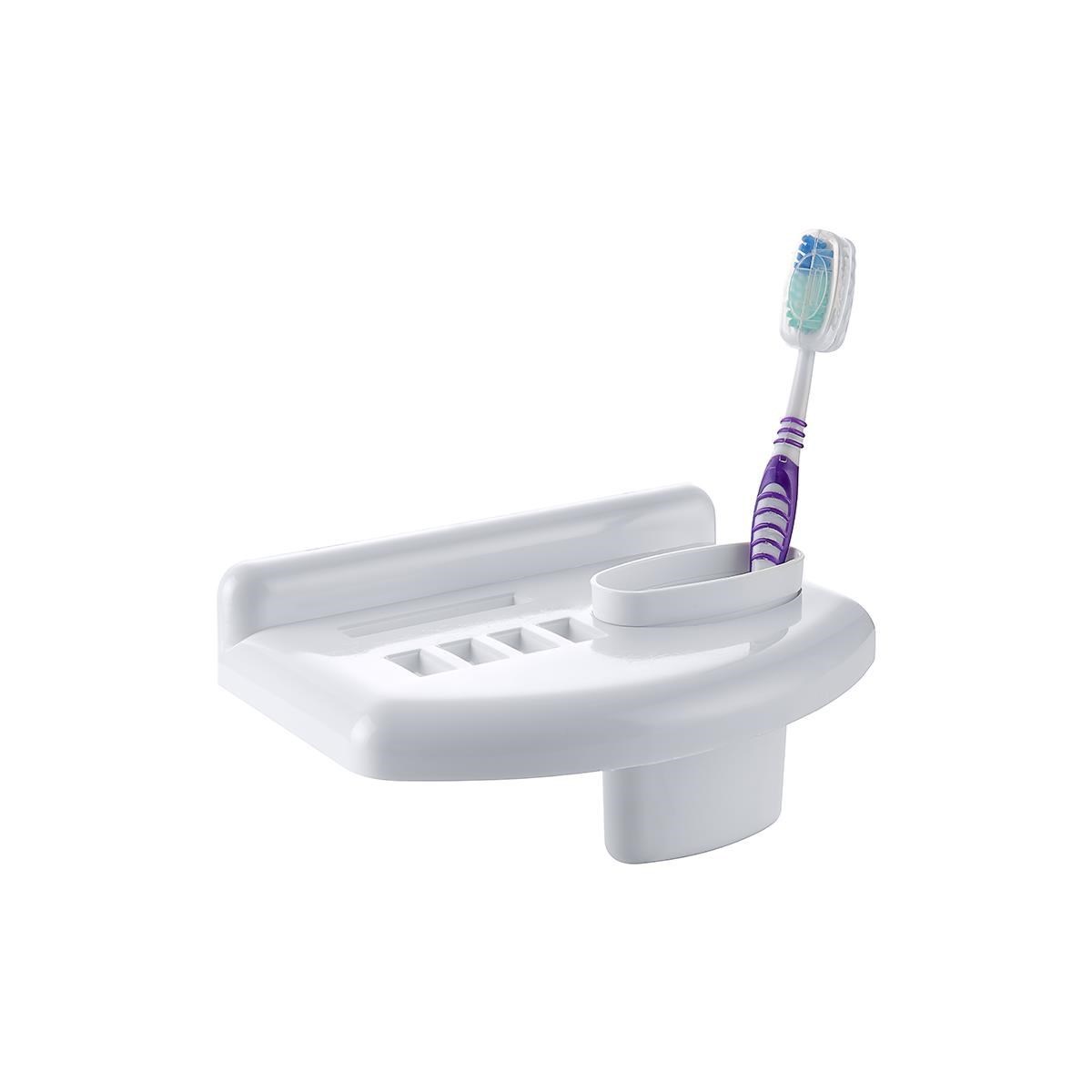 Banyo Diş Macunu Diş Fırçası Tutacağı Bardağı Fırçalık Stand — Veyo