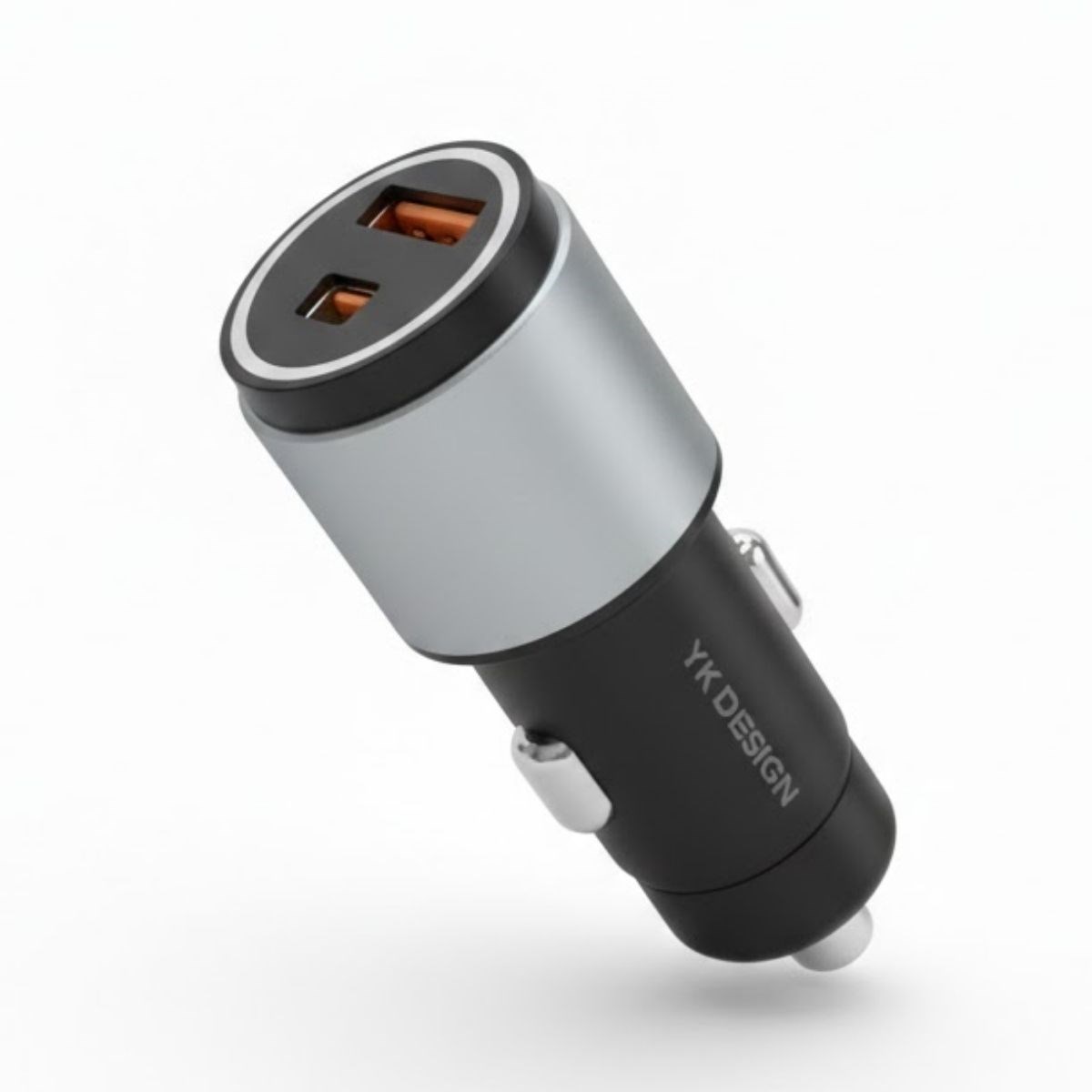 Araç İçi Çakmaklığa TakılanType-C ve USB Girişli 2 Portlu Hızlı Şarj Adaptörü — Veyo