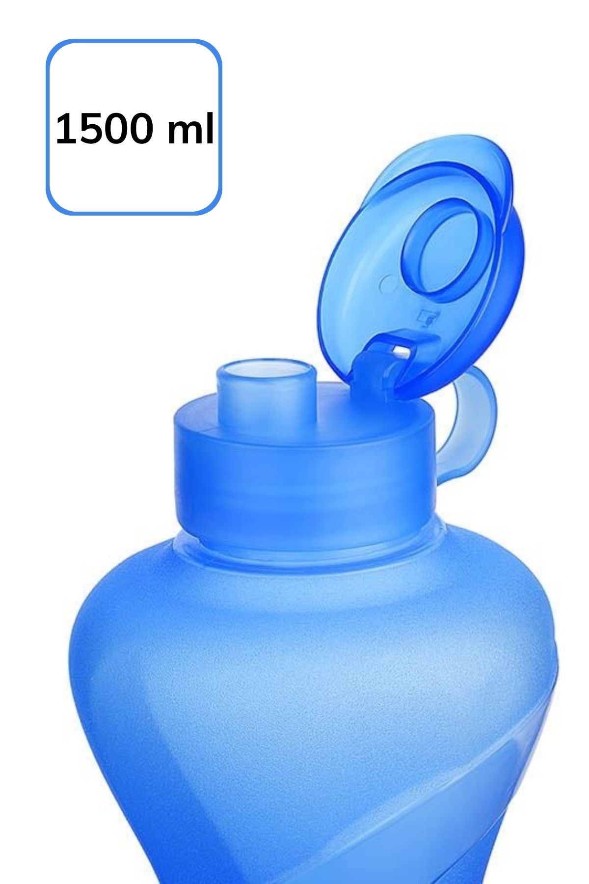 1500ML Kapasiteli Sporcu Tipi Suluk Pratik El Matarası — Veyo — görsel 6
