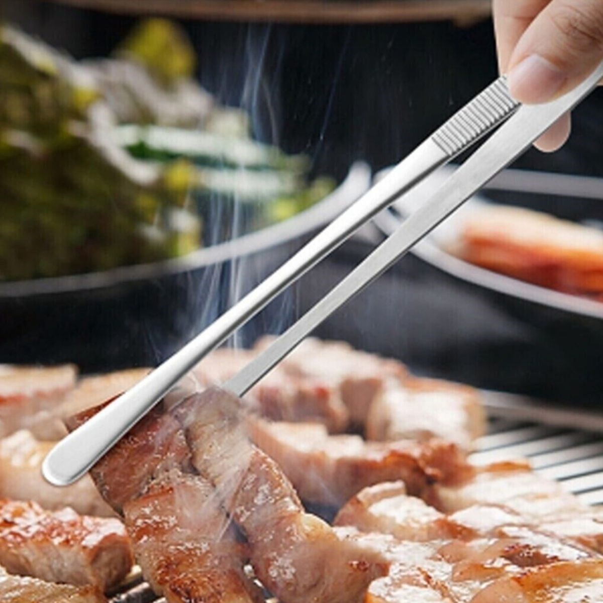 Yiyecek Servis Maşası Air Fryer Master Chef Şef Cımbızı Et Kızartma Barbekü Aleti 30 Cm — Veyo — görsel 2
