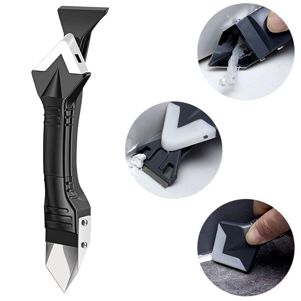 BUFFER® 3 ü 1 Arada Fayans Derz Silikon Kazıyıcı Sıyırıcı Ve Uygulayıcı Aparat — Atasan — görsel 2