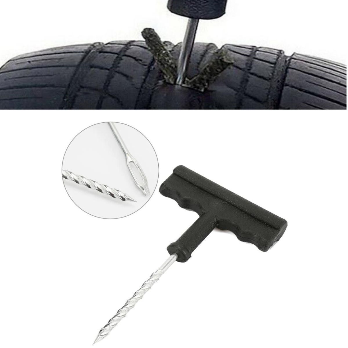 6 Parça Araba Motosiklet Otomobil Bisiklet Lastik Tamir Kiti Araç Bakım Seti — Veyo — görsel 6