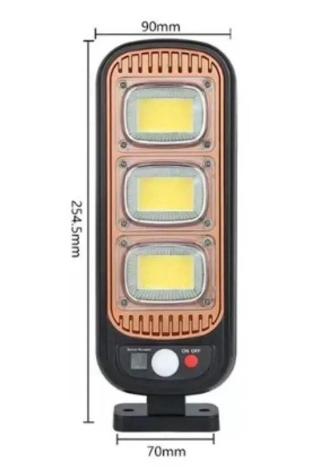 Sensörlü Güneş Enerjisi İle Şarj Olabilen Duvara Monte Solar Aydınlatma GL-84069 — Veyo — görsel 7