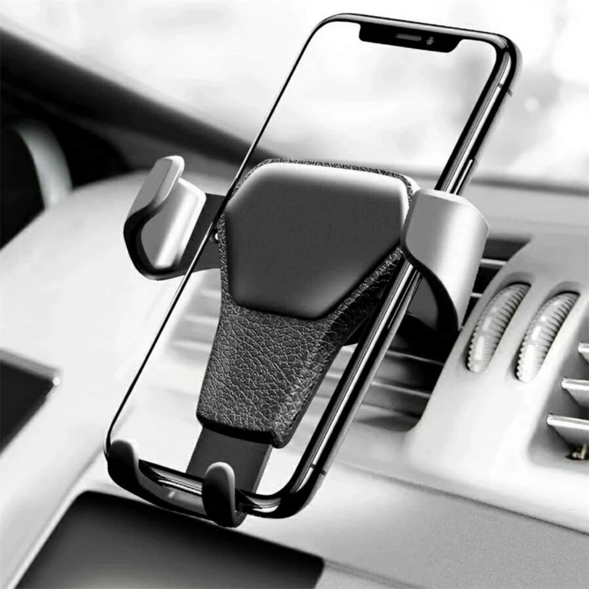 Araç İçi Klima Izgarasına Takılabilen Plastik Oto Telefon Tutucu Gravity — Veyo — görsel 5