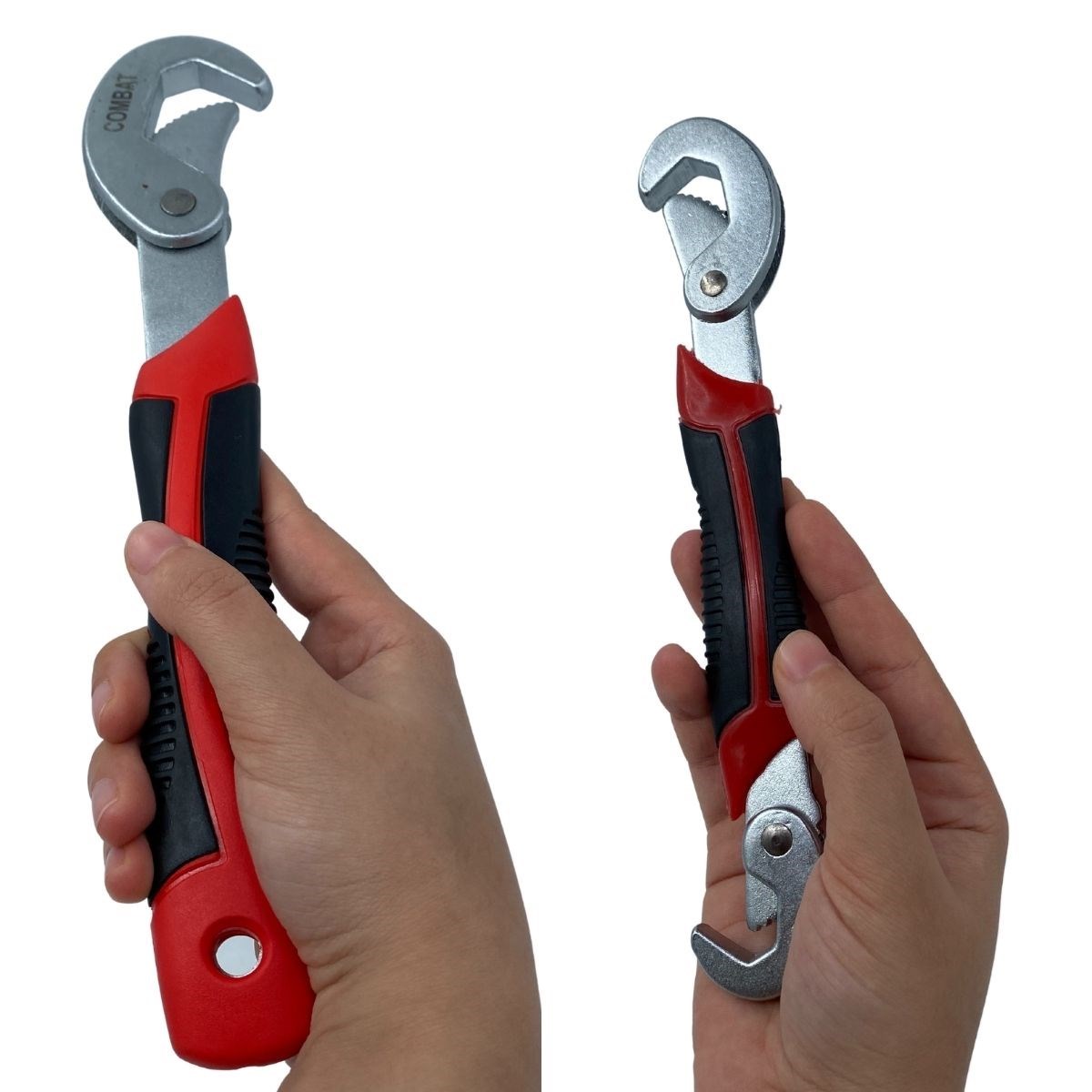 Çok Fonksiyonlu Ergonomik Ayarlanabilir Büyük Küçük Akıllı Pense Anahtar 2li Set — Veyo — görsel 3