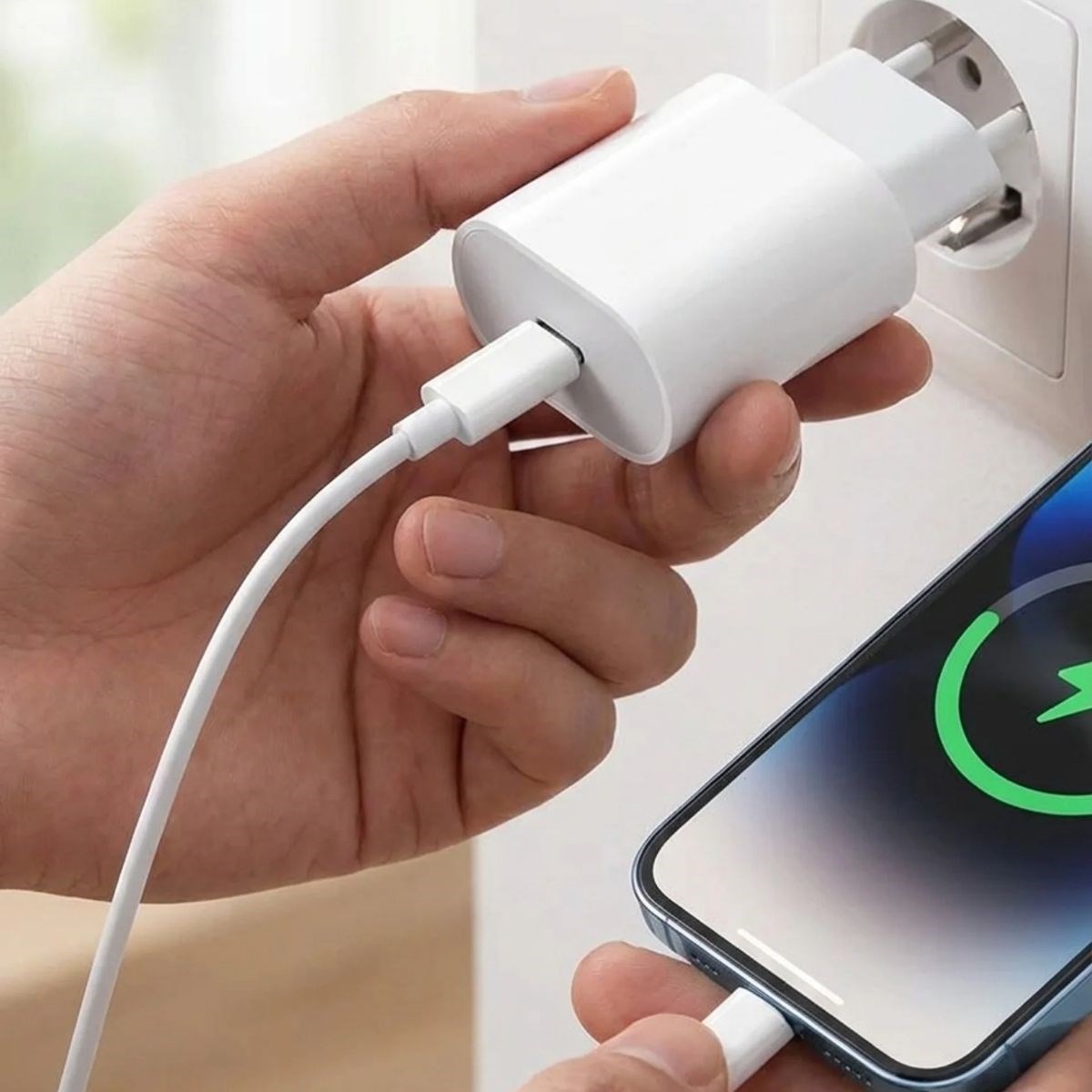 20W Hızlı Şarj Adaptörü USB-C to Lightning Kablolu – PD Destekli Süper Hızlı Şarj Cihazı — Veyo — görsel 3