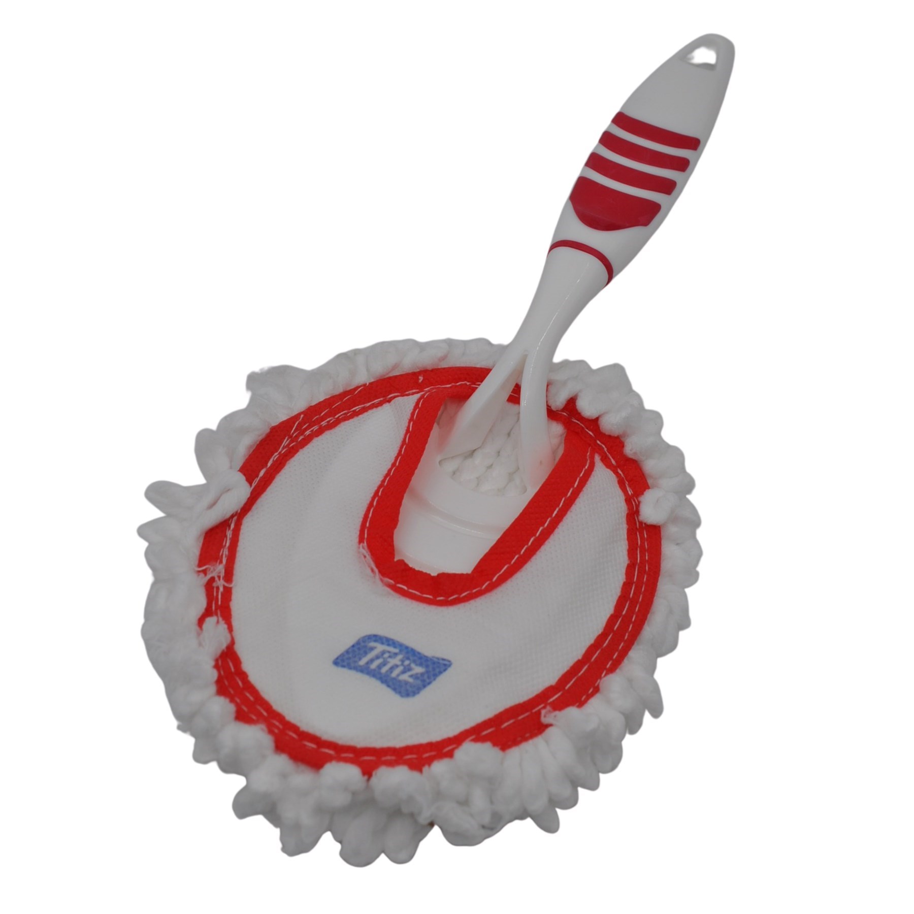 Mikrofiber Duster Toz Leke Kir Alıcı Temizleyici Tutacaklı Temizlik Bezi Aparatı Malzemesi — Veyo