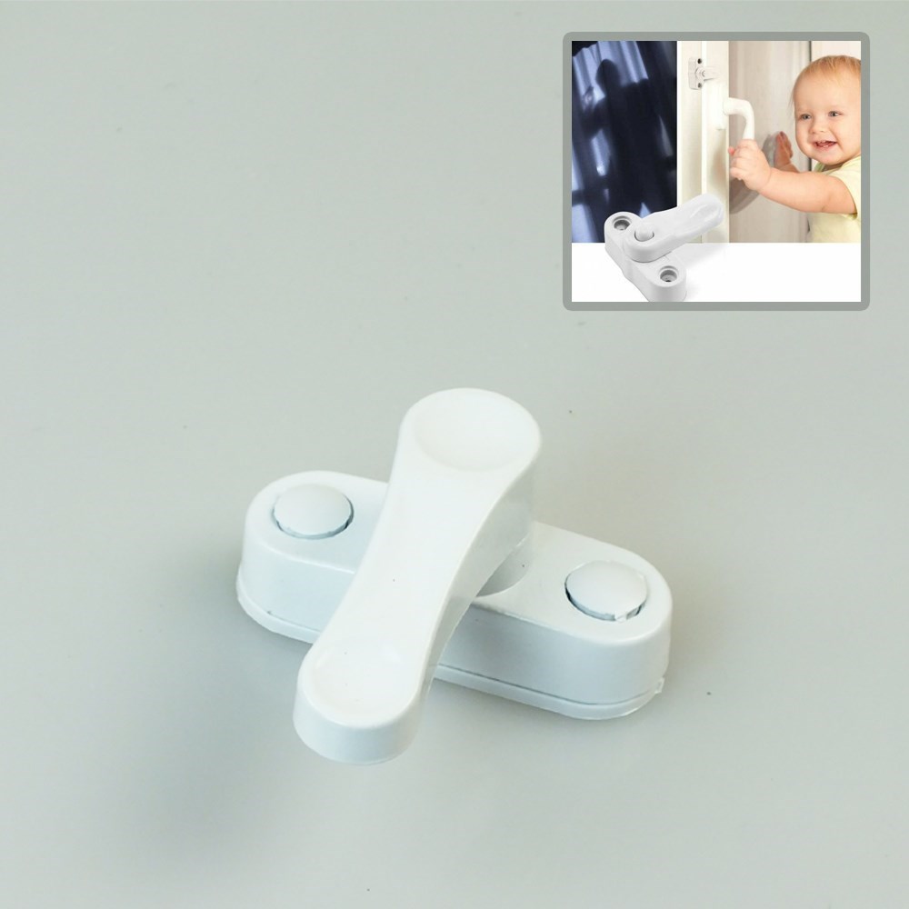 PVC Pimapen Pencere Cam Balkon Kapısı Güvenli Emniyet Kilidi — Veyo — görsel 5