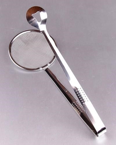 BUFFER® Çok Amaçlı Süzgeçli Paslanmaz Metal Haşlama Ve Kızartma Maşası — Atasan — görsel 3