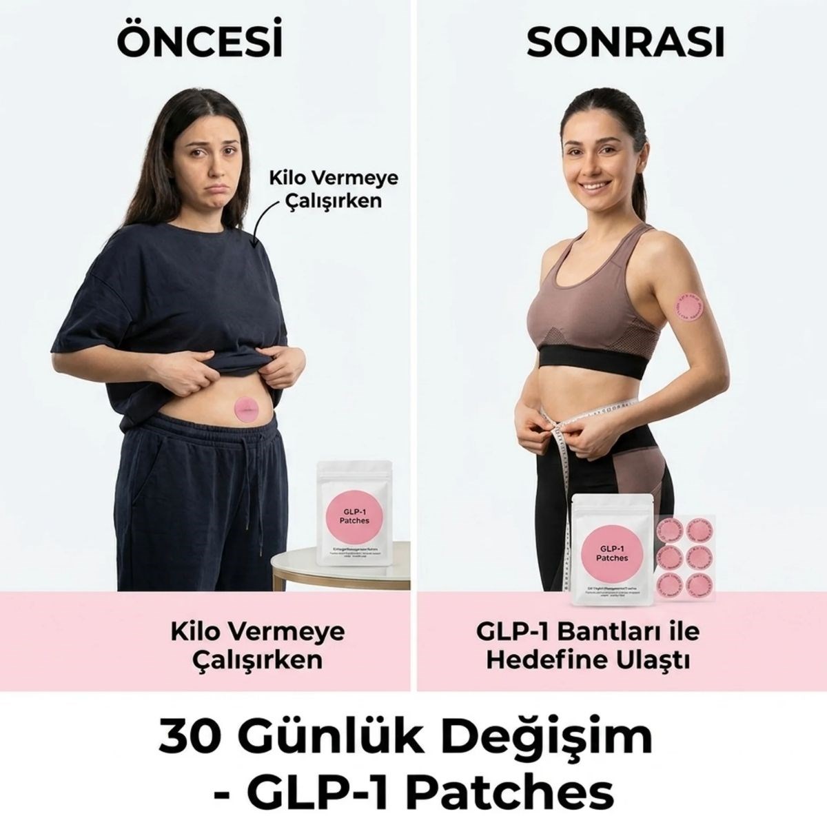 30 Adet Kilo Yönetimi Destek Bantları – İştah Kontrolü ve Günlük Wellness Desteği — Veyo — görsel 5