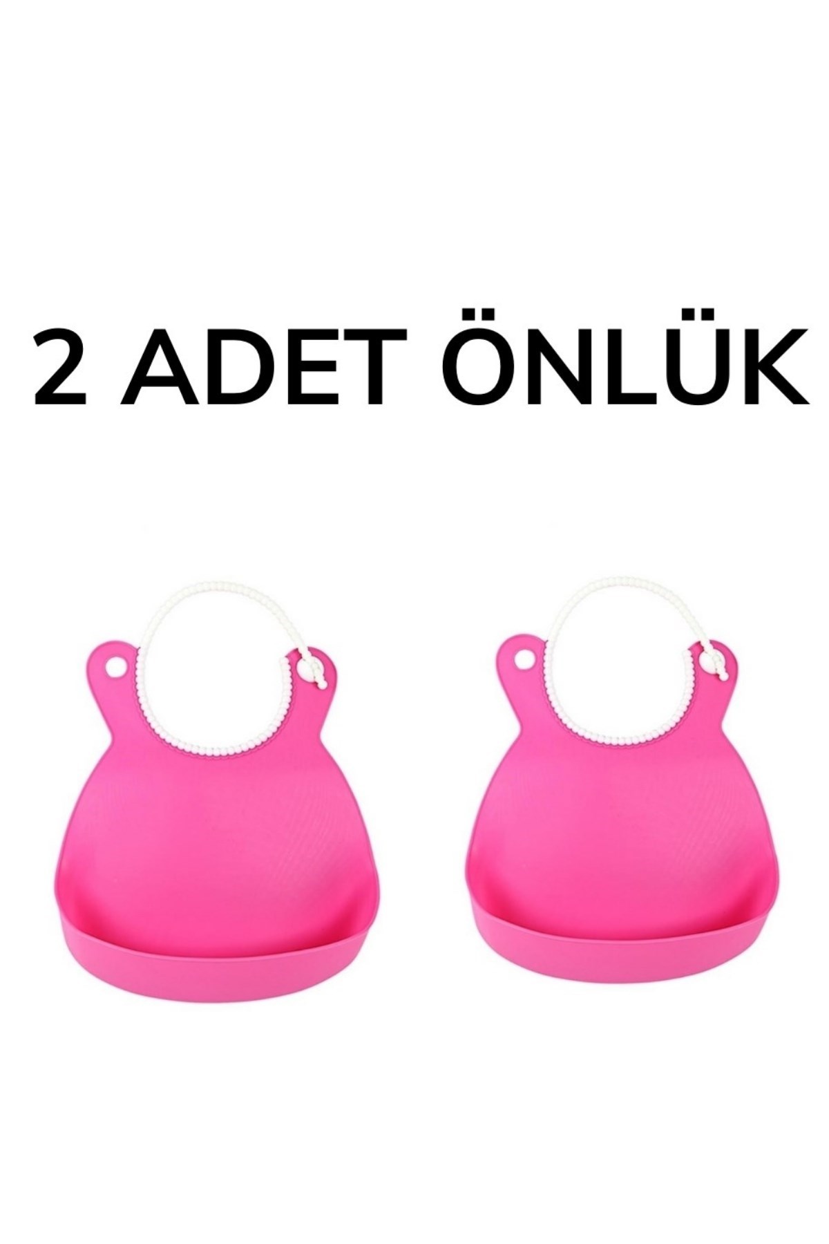 Çocuk Bebek Mama Önlüğü Dökülme Engelleyici Bükülebilir Pembe — Veyo — görsel 8