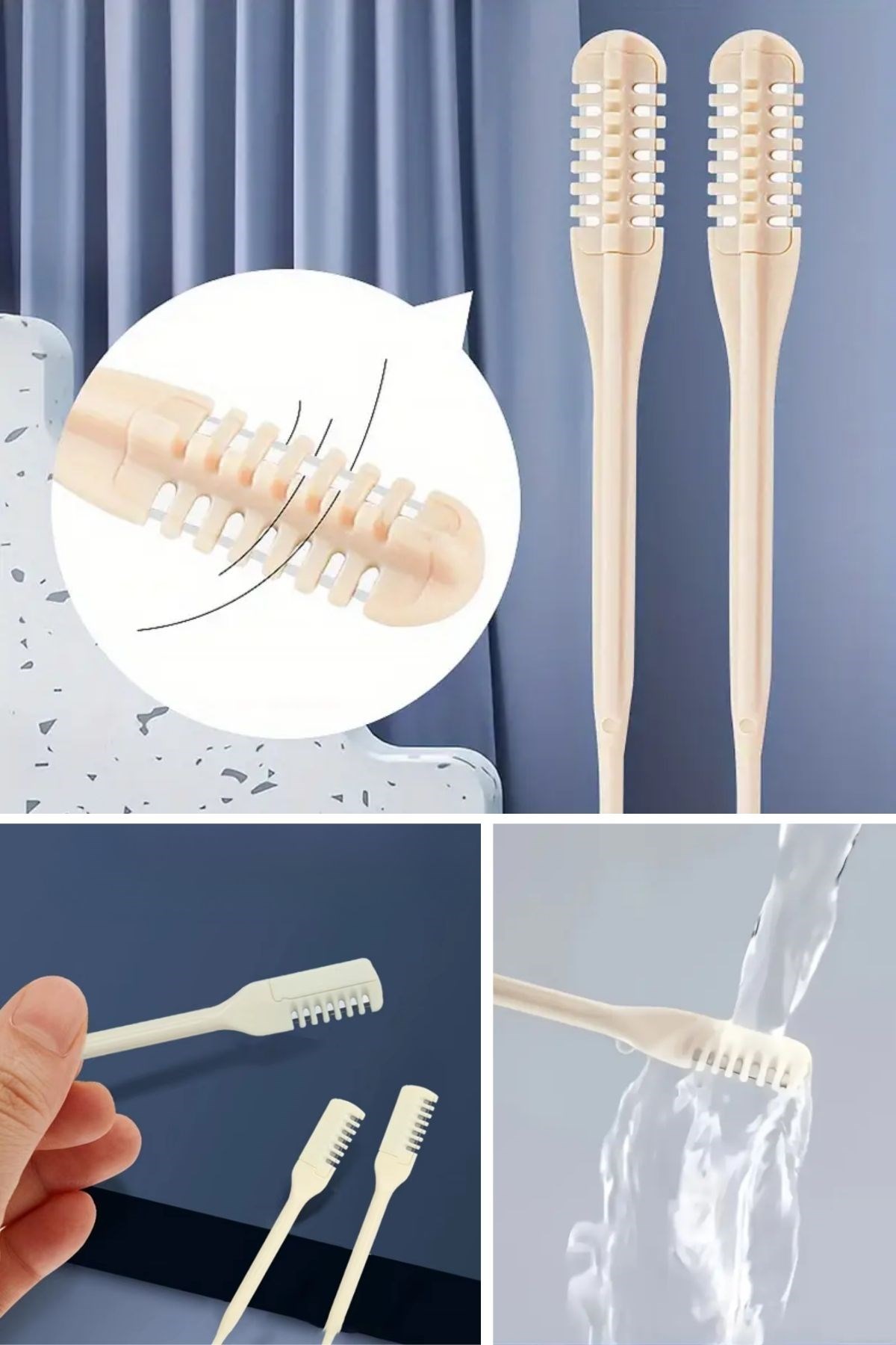 BUFFER® 2'Si Bir Arada 2 Parça Kutulu Burun Kıl Alma ve Kulak Temizleme Aparatı