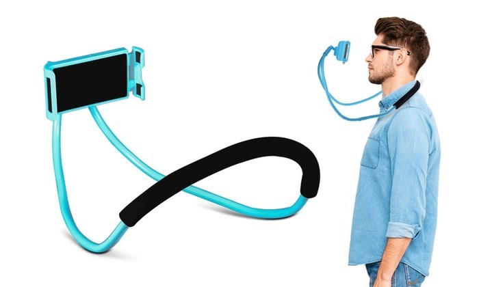 Boyuna Asılan Ergonomik 360 Derece Cep Telefonu Tutucu Stand — Veyo — görsel 5
