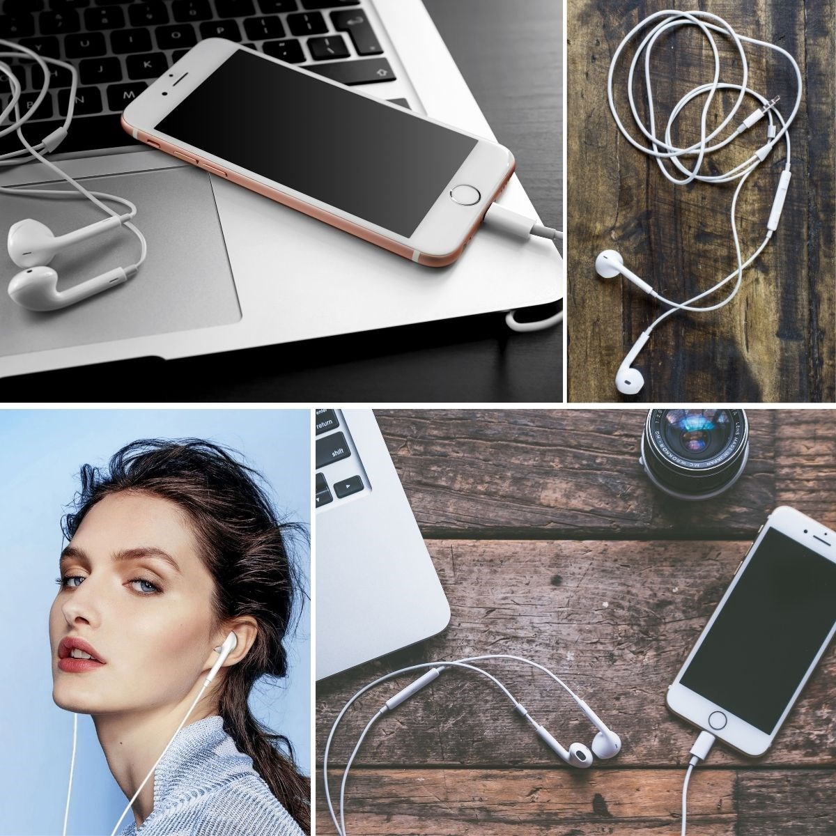 İphone Ucu Çıkışlı Pop Up Kulakiçi Yumuşak Kontrol Tuşlu Kulaklık — Veyo — görsel 2