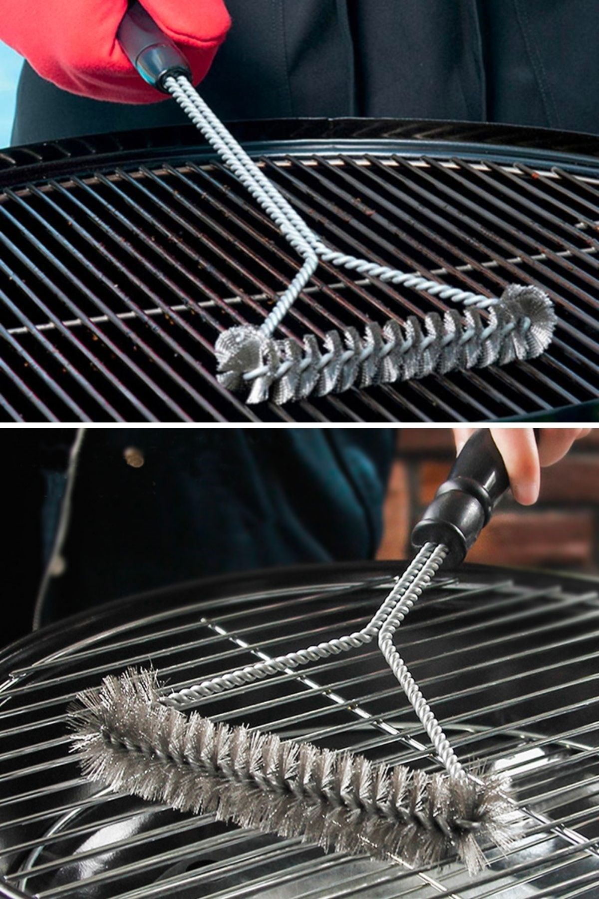 Barbekü Mangal Izgara Teli Temizlik Fırçası — Veyo — görsel 8