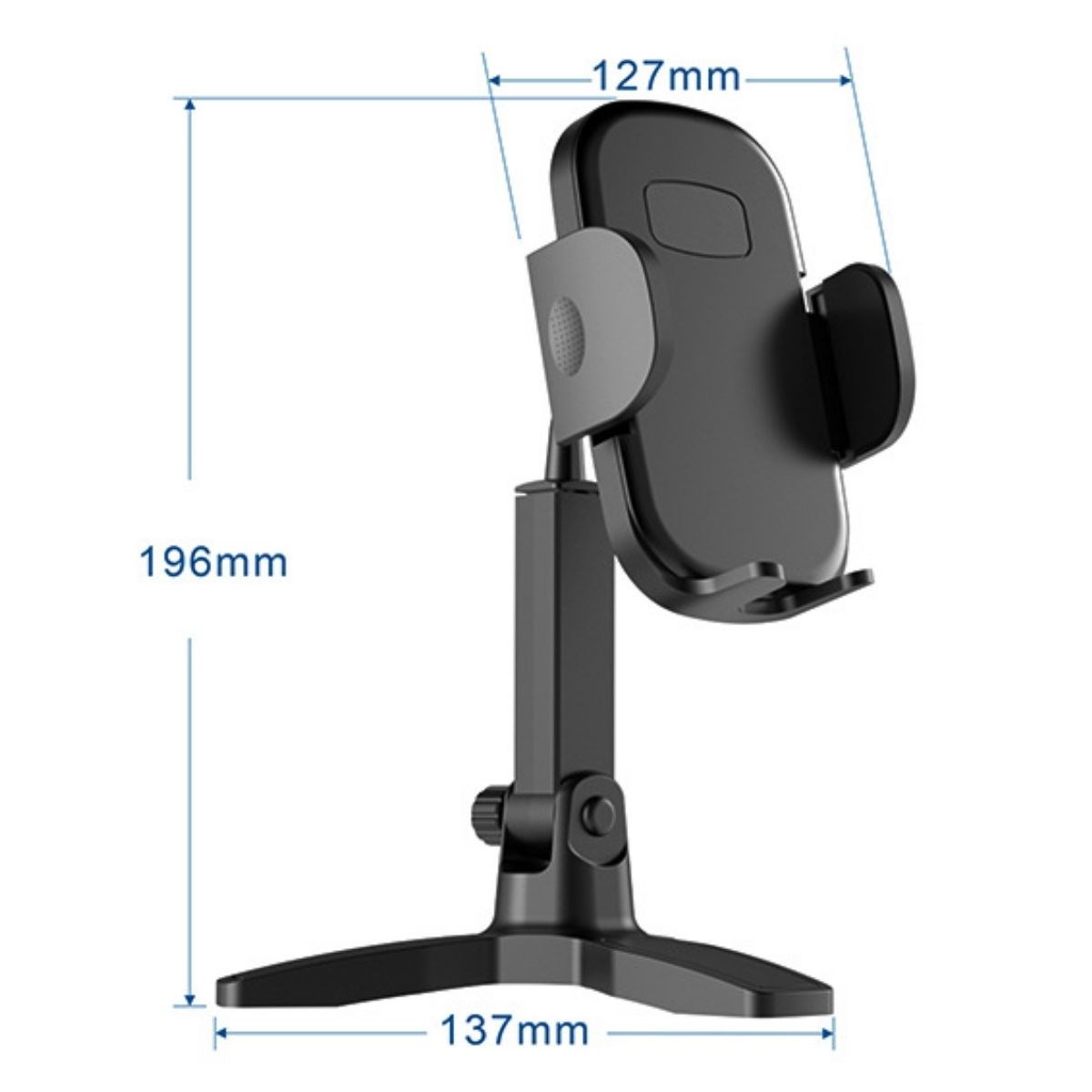 Masaüstü Telefon Standı 360 Derece Dönebilen Başlıklı Ayaklı Telefon Tripodu — Veyo — görsel 5