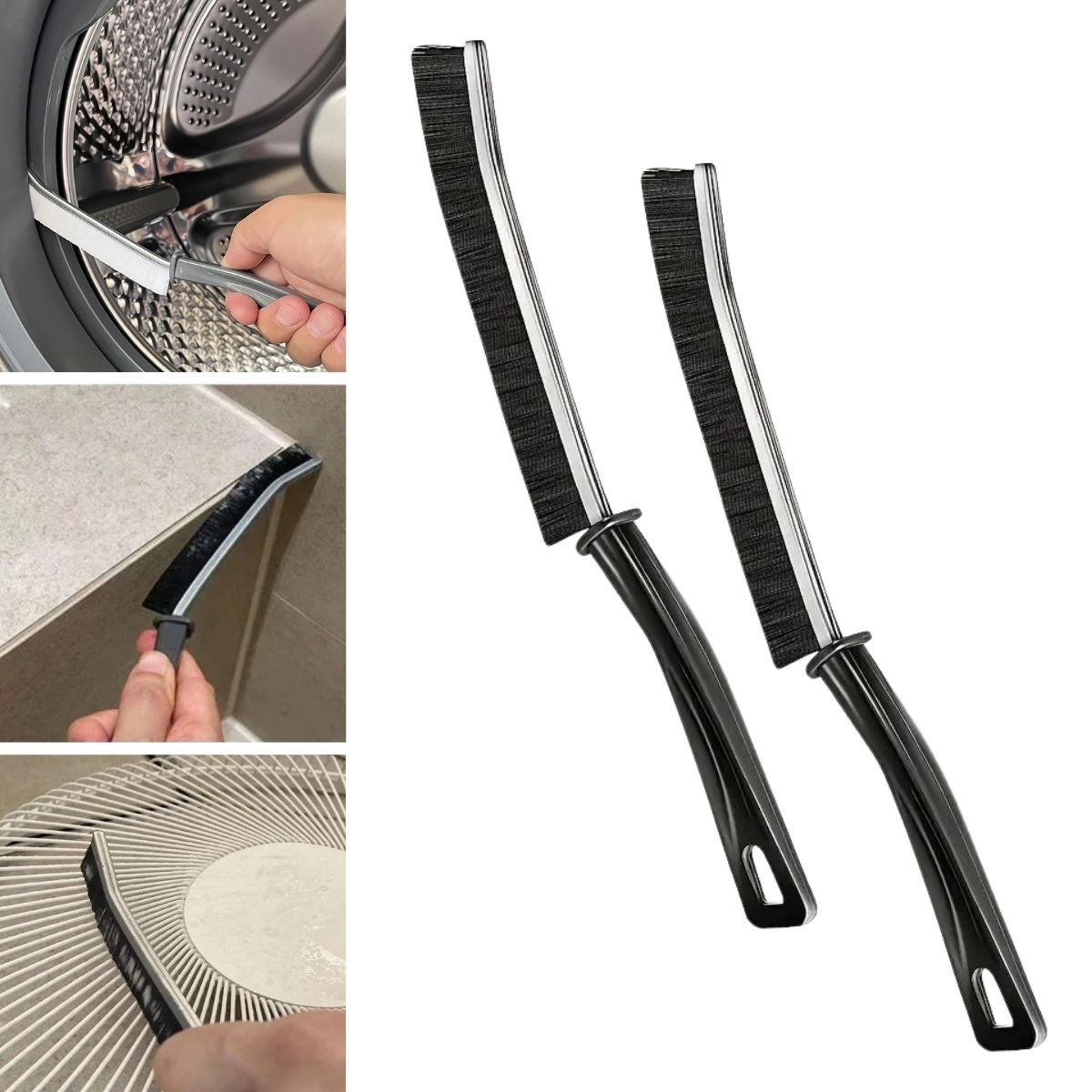 Derz Arası Temizlik Fırçası Banyo Mutfak Lavabo Temizleme İnce Kıllı Ergonomik Sapıyla Dayanıklı
