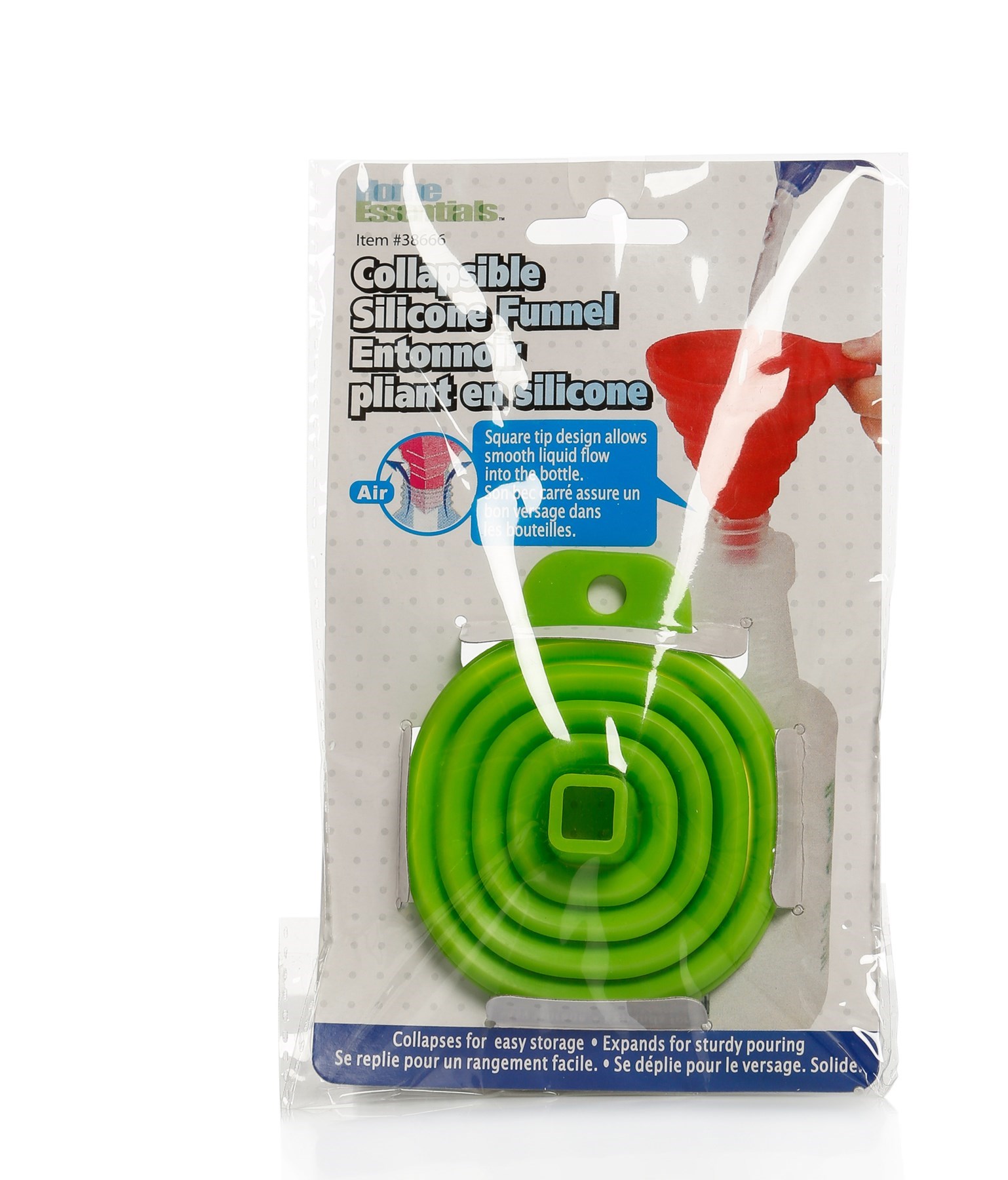 Silicone Folding Funnel Katlanır Huni — Veyo — görsel 3