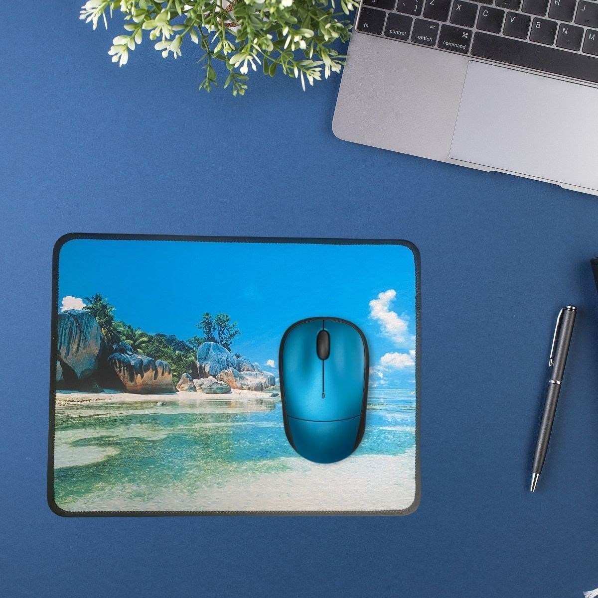 25x32 cm Küçük Boy Mouse Pad Manzara Ada — Veyo — görsel 3