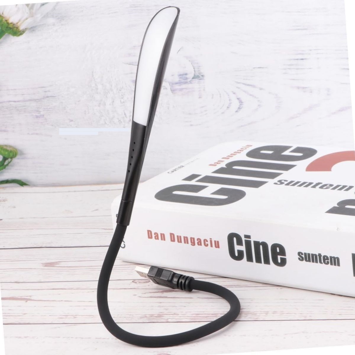USB Girişli 14 Ledli 3 Kademeli Dokunmatik Masa/Kitap Okuma Lambası Ledi Siyah — Veyo — görsel 3