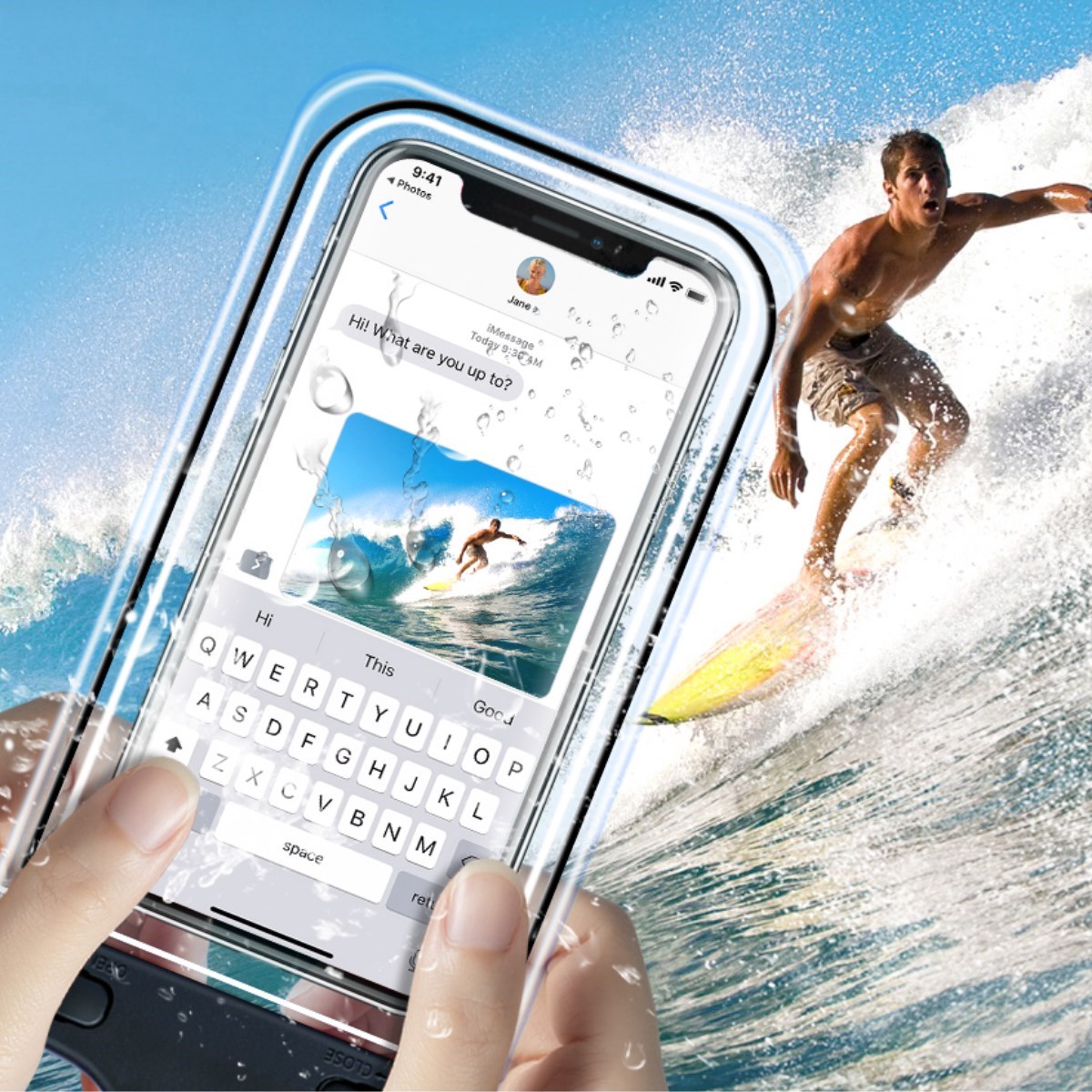 Bisiklete Takılan Su ve Yağmur Gerirmez Telefon Kılıfı Universal — Veyo — görsel 6