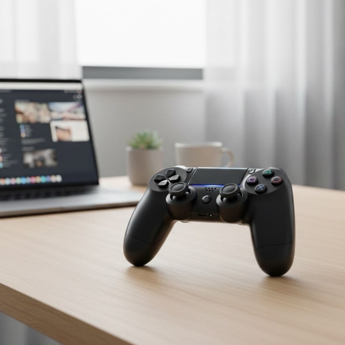 Bluetooth Kablosuz Gamepad – Ergonomik Tutuş, Hassas Analog Joystick, PC & Mobil Uyumlu Oyun Kolu — Veyo — görsel 4