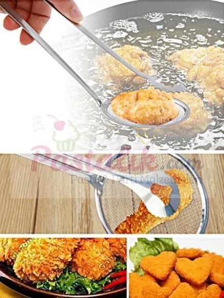 BUFFER® Çok Amaçlı Süzgeçli Paslanmaz Metal Haşlama Ve Kızartma Maşası — Atasan — görsel 5