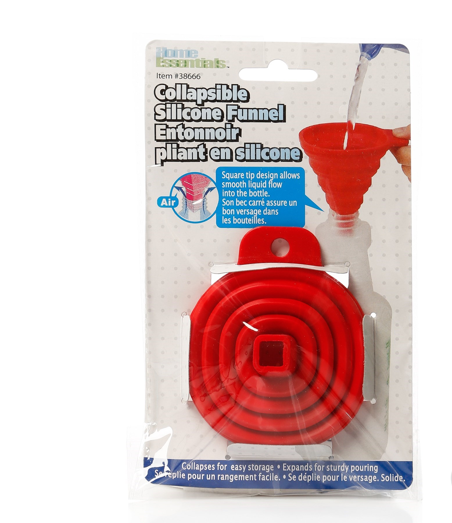 Silicone Folding Funnel Katlanır Huni — Veyo — görsel 4
