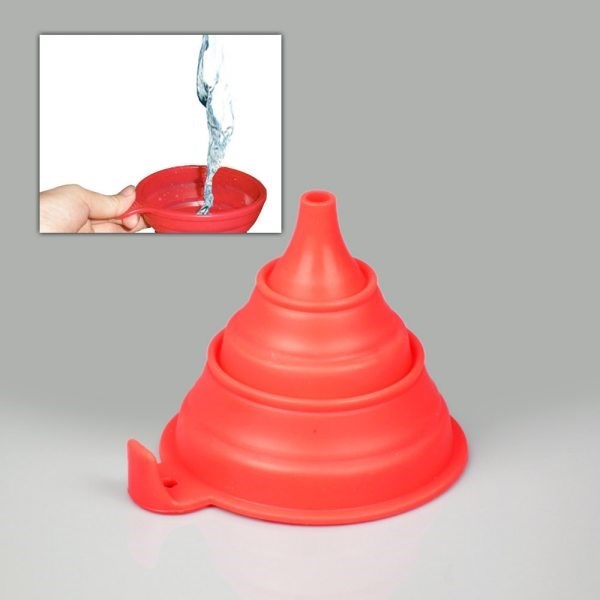 Silicone Folding Funnel Katlanır Huni — Veyo