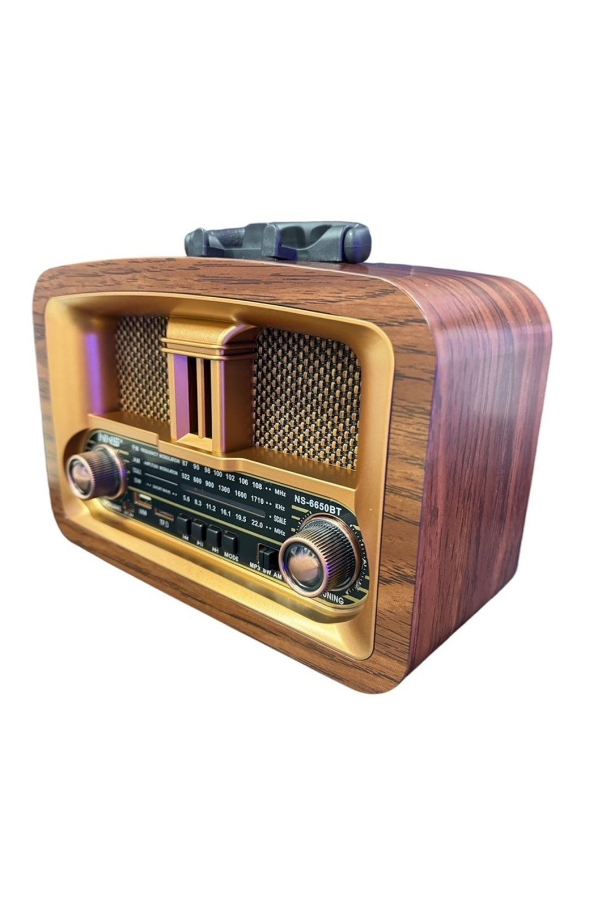 Taşınabilir Klasik AM/FM/SW Retro Ev Radyo USB ile Şarj Olabilen Retro Radyo — Veyo — görsel 8