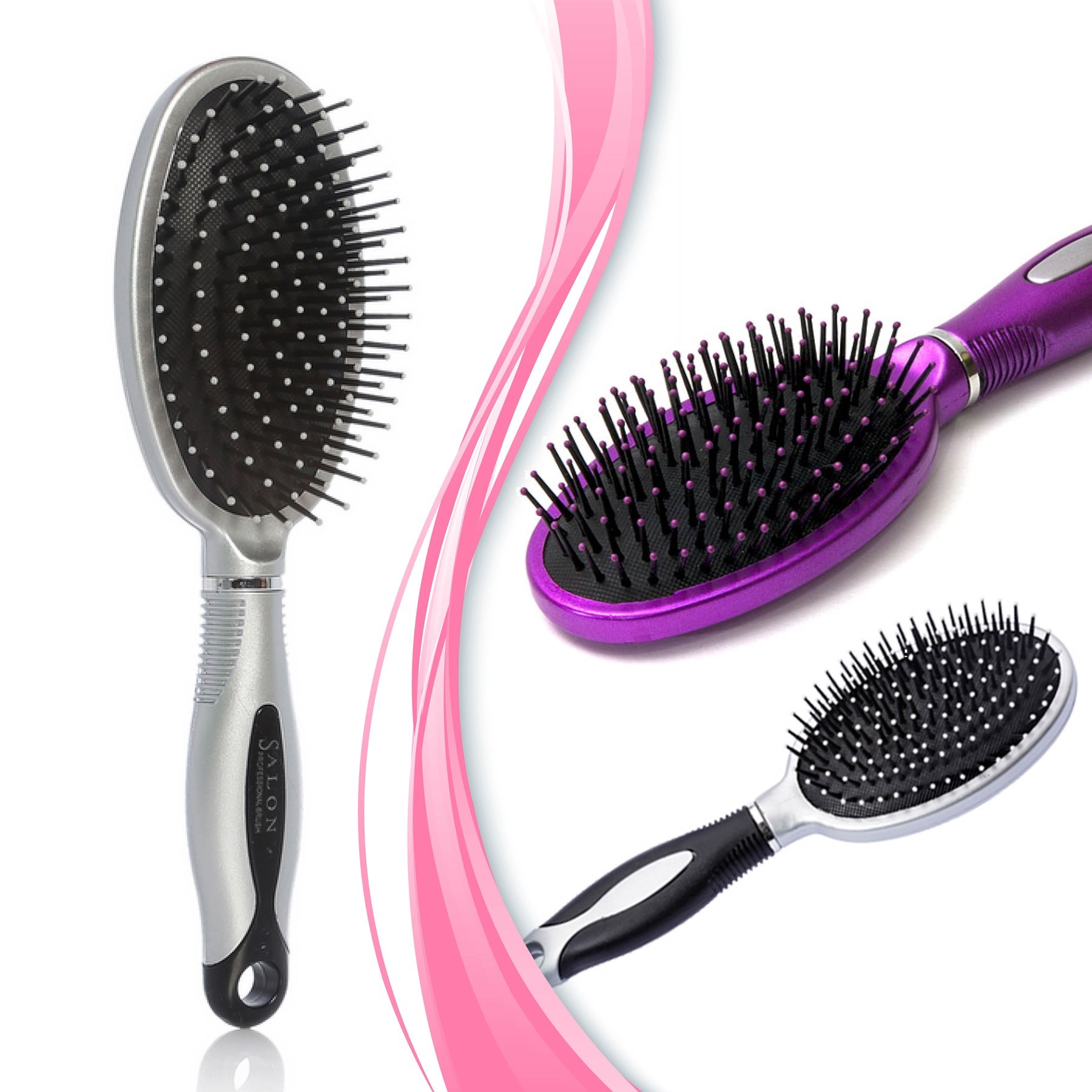 Salon Marka Saç Fırçası — Veyo
