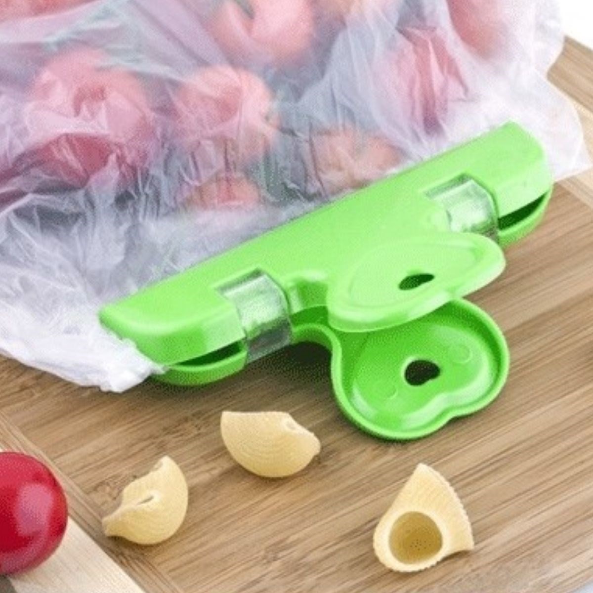 2li Pratik Torba Paket Ve Poşet Kapatıcı Kilitli Klips Mandal — Veyo — görsel 2
