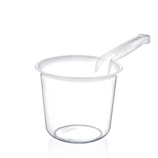 1,25 Lt Şeffaf Uzun Saplı Maşrapa - 38166